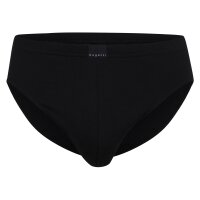 bugatti Herren Slips, 2er Pack - FLEXCITY, Sport-Slip, Briefs, Stretch Cotton Schwarz 2XL