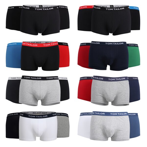 TOM TAILOR Mens Boxer Shorts - Hip Pants, Buffer G4, Boxer Brief, Uni