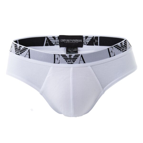 EMPORIO ARMANI Herren Slips Vorteilspack - Briefs, Unterwäsche, Stretch Cotton weiß/schwarz/marine XXL  9er Pack (3x3P)