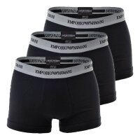 EMPORIO ARMANI Mens Boxershorts - Cotton Stretch Trunk, 3-Pack