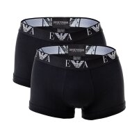 EMPORIO ARMANI Mens Shorts Pack of 2 - Trunks, Pants, Underwear, Stretch Cotton