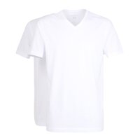 bugatti Herren T-Shirt, 2er Pack - Unterhemd, V-Neck,...