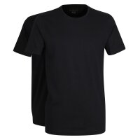 bugatti Herren T-Shirt, 2er Pack - Unterhemd, Crew Neck, Rundhals, Slim fit