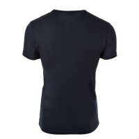 EMPORIO ARMANI Herren T-Shirt - Rundhals, Halbarm, Stretch Cotton, 2er Pack Marine S