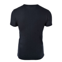EMPORIO ARMANI Herren T-Shirt - Rundhals, Halbarm, Stretch Cotton, 2er Pack Marine L