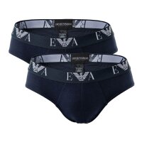 EMPORIO ARMANI Mens Briefs - Underwear, Stretch Cotton Briefs, Pack of 2