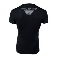 EMPORIO ARMANI Herren T-Shirt - Rundhals, Shirt, Halbarm, mit Logo