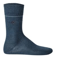 TOM TAILOR Herren Socken, 7er Pack - 7-Days Box, Geschenkbox, Streifen, kleiner Print Schwarz/Grau/Blau 39-42
