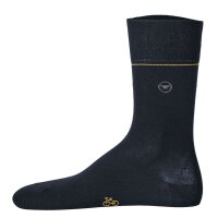 TOM TAILOR Herren Socken, 7er Pack - 7-Days Box, Geschenkbox, Streifen, kleiner Print Schwarz/Grau/Blau 39-42