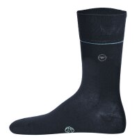 TOM TAILOR Herren Socken, 7er Pack - 7-Days Box, Geschenkbox, Streifen, kleiner Print Schwarz/Grau/Blau 39-42