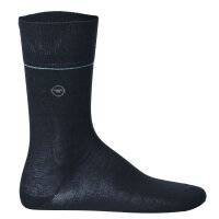 TOM TAILOR Herren Socken, 7er Pack - 7-Days Box, Geschenkbox, Streifen, kleiner Print Schwarz/Grau/Blau 39-42