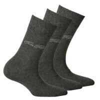 TOM TAILOR 3er Pack Damen Socken - Basic, einfarbig Grau...