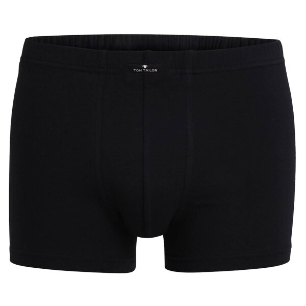 TOM TAILOR Herren Shorts, 4er Pack - X-LASTIC, Boxer Briefs, Pants, Stretch Cotton Schwarz L