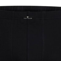 TOM TAILOR Mens Shorts, Pack of 4 - X-LASTIC, Boxer Briefs, Pants, Stretch Cotton Black L (Large)