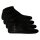 TOM TAILOR Unisex Socks, 4-Pack - Basic, Sneaker Socks, unicoloured Black 35-38