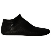 TOM TAILOR Unisex Socken, 4er Pack - Basic, Sneakersocken, einfarbig Schwarz 39-42