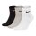 NIKE Unisex 3er Pack Sportsocken - Everyday, Cotton Cushioned Ankle, einfarbig