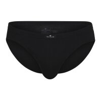 TOM TAILOR Mens briefs, 7-pack - mini briefs, Pure Cotton, Jersey, uni Black M (Medium)