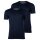 EMPORIO ARMANI Herren T-Shirt 2er Pack - V-Neck, V-Ausschnitt, Halbarm, unifarben