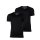 EMPORIO ARMANI Mens T-Shirt Pack of 2 - V-Neck, Half Sleeve, Plain
