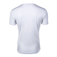 EMPORIO ARMANI Herren T-Shirt 2er Pack - V-Neck, V-Ausschnitt, Halbarm, unifarben Weiß S