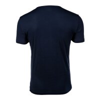 EMPORIO ARMANI Mens T-Shirt Pack of 2 - Crew Neck, Round Neck, Cotton Blue/Grey S (Small)