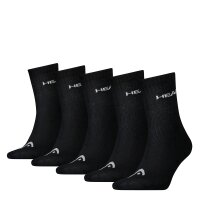 HEAD Unisex Short Crew Sock - Short Socks, 5-pack,...