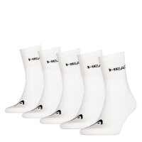 HEAD Unisex Short Crew Sock - Short Socks, 5-pack,...