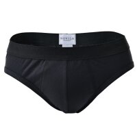 NOVILA Herren Sport-Slip - Natural Comfort, Feininterlock, Logo-Bund