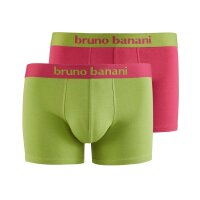 bruno banani Herren Boxershorts, 2er Pack - Flowing,...