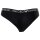 EMPORIO ARMANI Damen Brazilian Briefs 2er Pack - Slips, Stretch Cotton, einfarbig Schwarz L