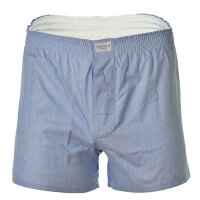 NOVILA Mens Woven Shorts - Boxershorts, Cotton Woven Fabric End-on-End