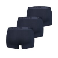 Levis Herren Trunks - Premium Trunks, Cotton Stretch, 3er Pack Navy S