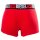 DIESEL Herren Boxershorts, 3er Pack - UMBX-DAMIENTHREEPACK, Trunks, Cotton Stretch Grau/Schwarz/Rot S