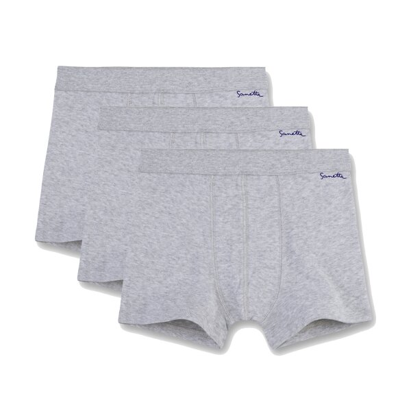 Sanetta Jungen Shorts 3er Pack - Pant, Unterhose, Organic Cotton