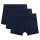 Sanetta Boys Short Pack of 3 - Pant, Underpants, Organic Cotton Blue 176