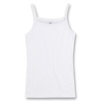 Sanetta Girls Undershirt, Pack of 2 - Shirt without Arms, Top White 140