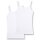 Sanetta Girls Undershirt, Pack of 2 - Shirt without Arms, Top White 152