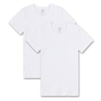 Sanetta Jungen T-Shirt, 2er Pack - Unterhemd, Basic,...