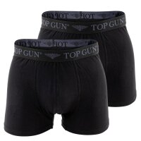 TOP GUN Mens Boxer Shorts - Underwear, Stretch Cotton Briefs, Pack of 2