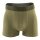 TOP GUN Mens Boxer Shorts - Underwear, Stretch Cotton Briefs, Pack of 2 Green S (Small)