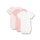 Sanetta Baby Body 3 Pack - short Sleeve Rompers with Pattern