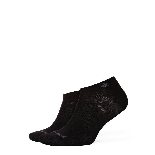 Burlington Damen Sneaker Everyday, Vorteilspack - Mesh Struktur, Onesize, 36-41 Schwarz 2er Pack (1x2P)