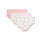 Sanetta Mädchen Hipslips 3er Pack - Pants, Unterhose, gemustert, 104-140 Rosa 140