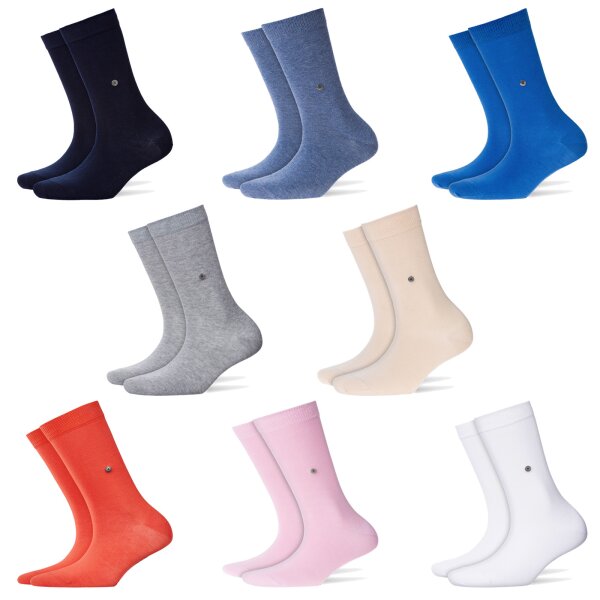 Burlington Damen Socken LADY, Vorteilspack - Kurzstrumpf, Onesize, Unifarben, Labeling, 36-41
