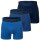 Superdry Herren Boxershorts - BOXER MULTI TRIPLE PACK, Organic Cotton, 3er Pack