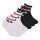 FILA Kids socks, 6-pack - Quarter, logo, stripes, solid color