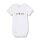Sanetta Baby Body, short sleeve, romper with imprint "Ich mag Oma" - White