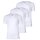 adidas Herren T-Shirt, 3er Pack - Active Core Cotton, V-Ausschnitt, uni