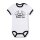 Sanetta Baby Body, Kurzarm, Strampler mit Aufdruck "So sehen Sieger aus"